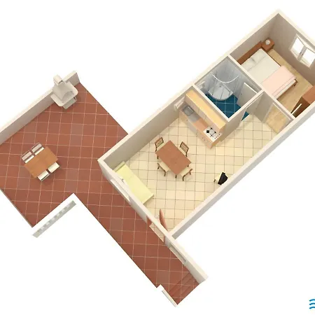 With Parking Space Orebic, Peljesac - 4565 شقة