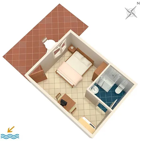 With Parking Space Orebic, Peljesac - 4565